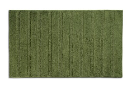 Badematte Megan 100%Baumwolle moosgrün 100,0x60,0x1,6 cm von Kela