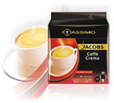 Jacobs Tassimo CAFÉ CREMA - classic - vollmundig intensiv Inhalt 16 T-Discs