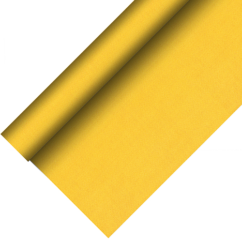 Tischdecke, stoffähnlich, PV-Tissue "ROYAL Collection Plus" 20 m x 1,18 m gelb von PAPSTAR
