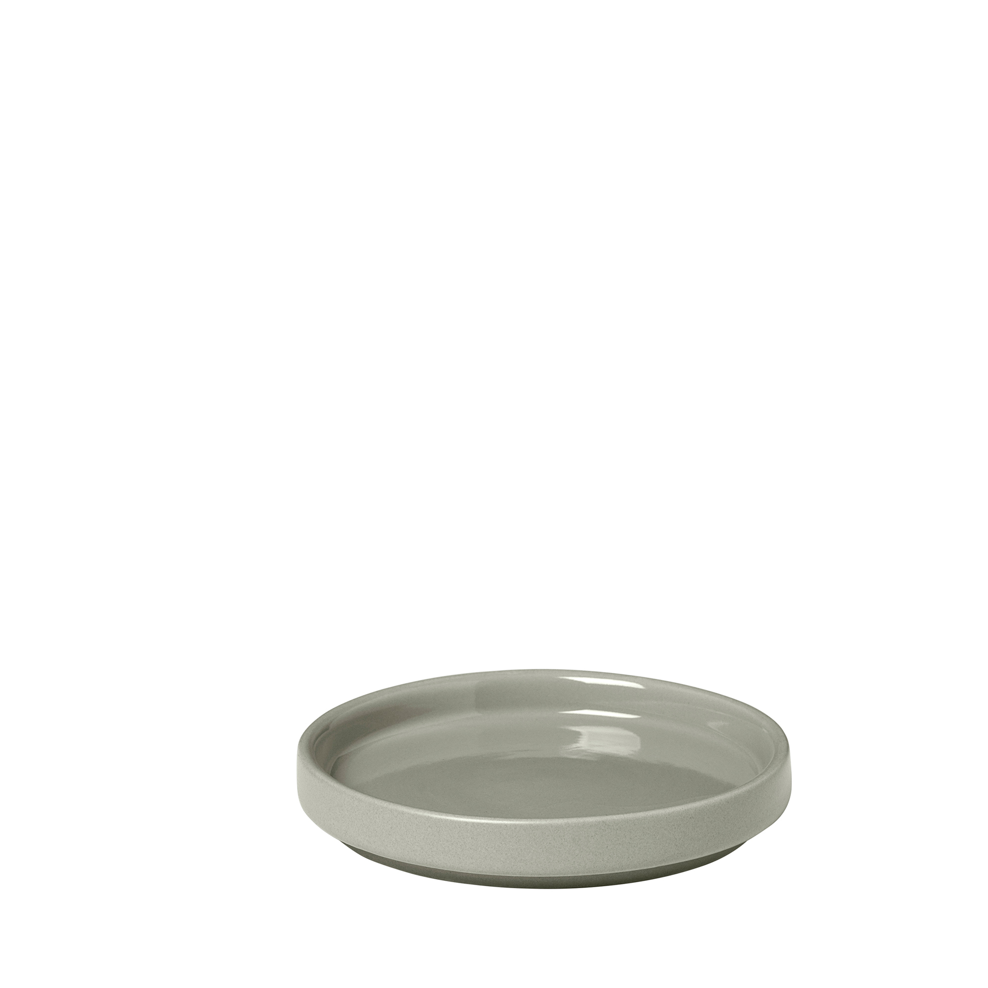 Teller -PILAR- Mirage Gray, Ø 10 cm. Material: Keramik. Von Blomus.