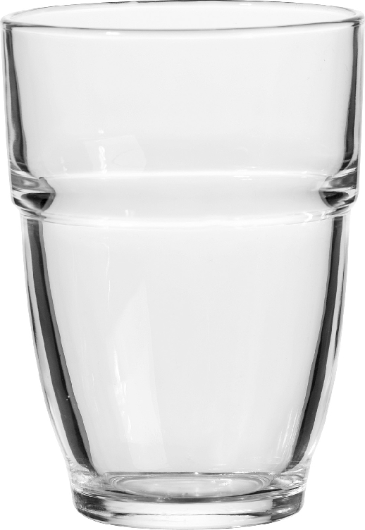 Trinkbecher FORUM, Inhalt: 0,26 Liter, Höhe: 103 mm, Durchmesser: 75 mm, stapelbar, Arcoroc.
