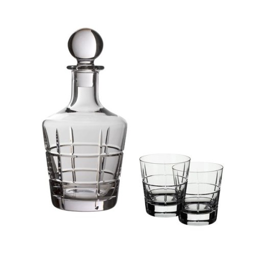 Villeroy & Boch Ardmore Club Whisky Set 3 -teilig, Inhalt: 0,75 Flasche / 0,32 l Gläser