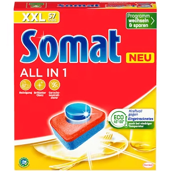 Somat All in 1 Spülmaschinentabs, 57 Stück