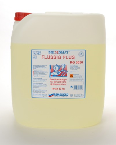 Brixomat flüssig plus RG 3050 25kg chlorhaltig,gegen Stärke-Fettrückstände Geschirreiniger für alle Wasserhärten