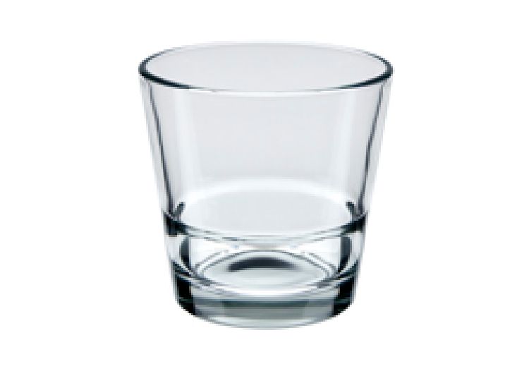 Saftglas STACK UP, Inhalt: 0,26 Liter, Höhe: 92 mm, Durchmesser 85,2 mm, stapelbar, Arcoroc.