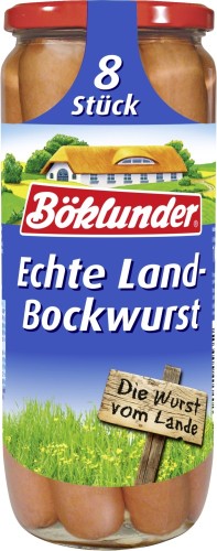Böklunder Land-Bockwurst 8er 720G
