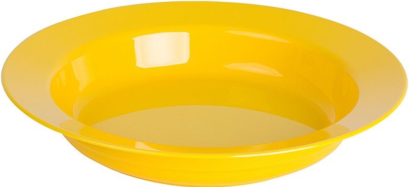 Kinderzeug Teller tief Brise 19 cm , gelb