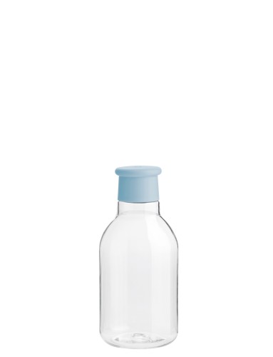 DRINK-IT Trinkflasche 0.5 l. light blue - Maße: 8 x 8 x 17,5 cm - von Stelton