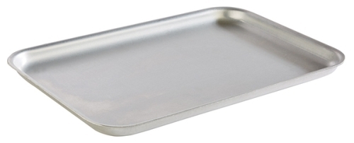 Tablett -TREND- 32 x 21,5 cm, H: 2 cm Aluminium nicht spülmaschinengeeignet stapelbar