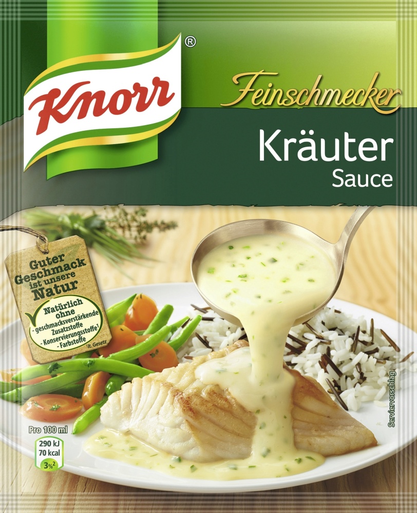 Knorr Feinschmecker Kräuter Sauce 35G