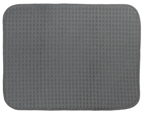 KELA Abtropfmatte Rapida 100%Polyester graphitgrau 50,0x38,0cm