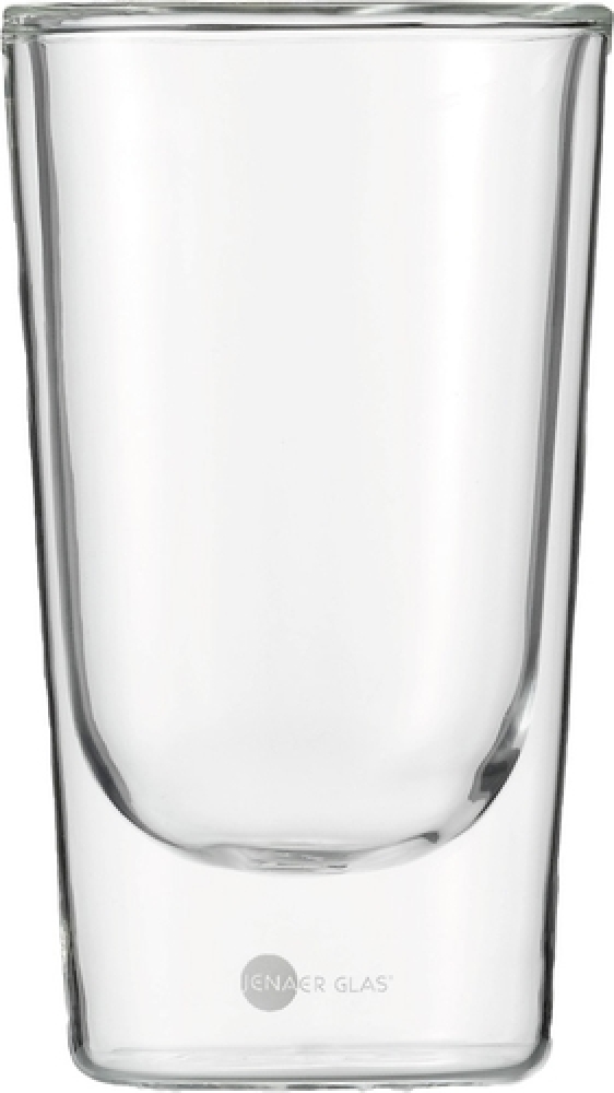 HOTN COOL PRIMO Becher 2er Set, Inhalt: 0,35 Ltr., Höhe: 142 mm, Durchmesser: 82mm, Jenaer Glas, doppelwandiges Thermoglas,