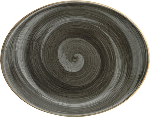 Aura Space Moove Platte oval 31 x 24cm * - Bonna Premium Porcelain