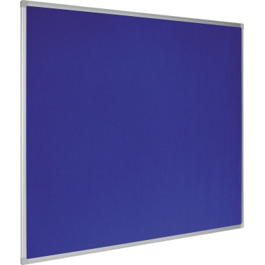 Bi-office Filzpinnwand 200 x 100 cm (B x H) Aluminium blau alu