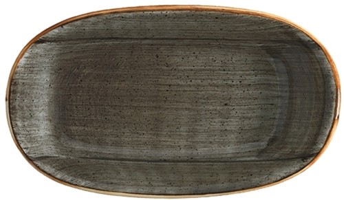 Aura Space Gourmet Platte oval 19x11cm * - Bonna Premium Porcelain