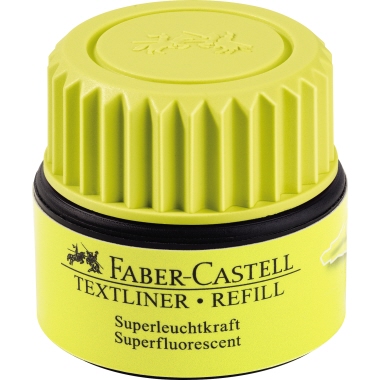 Faber-Castell Nachfülltusche AUTOMATIC REFILL 1549 Textliner REFILL gelb 25ml