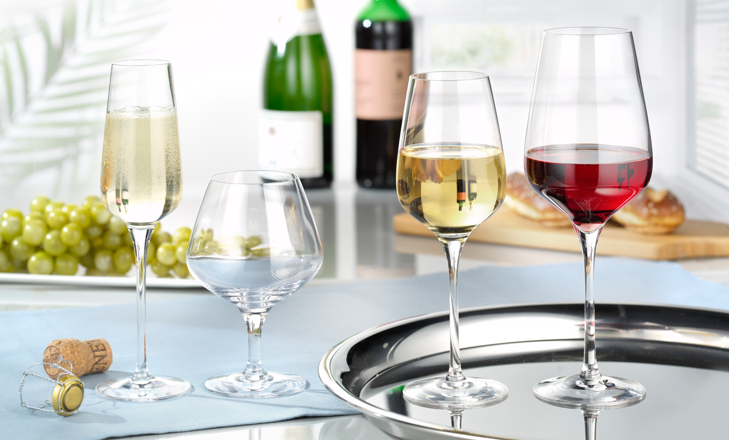 Weinglas SUBLYM, Inhalt: 550 ml, Höhe: 260 mm, Durchmesser: 92 mm, Kwarx-Glas, Chef & Sommelier.
