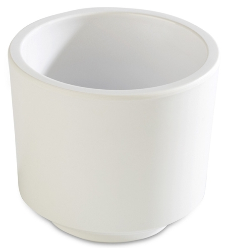 Bento Box -ASIA PLUS- Ø 7,5 cm, H: 6,5 cm Melamin innen: weiß, glänzend außen: weiß, matt 0,13 Liter spülmaschinengeeignet