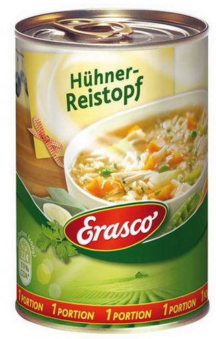 Erasco 1 Portion Hühner Reis-Topf 400G