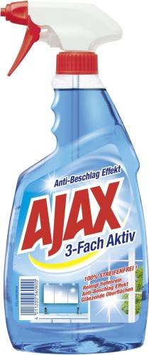Ajax 3-Fach aktiv Glasreiniger Sprühpistole 500ML