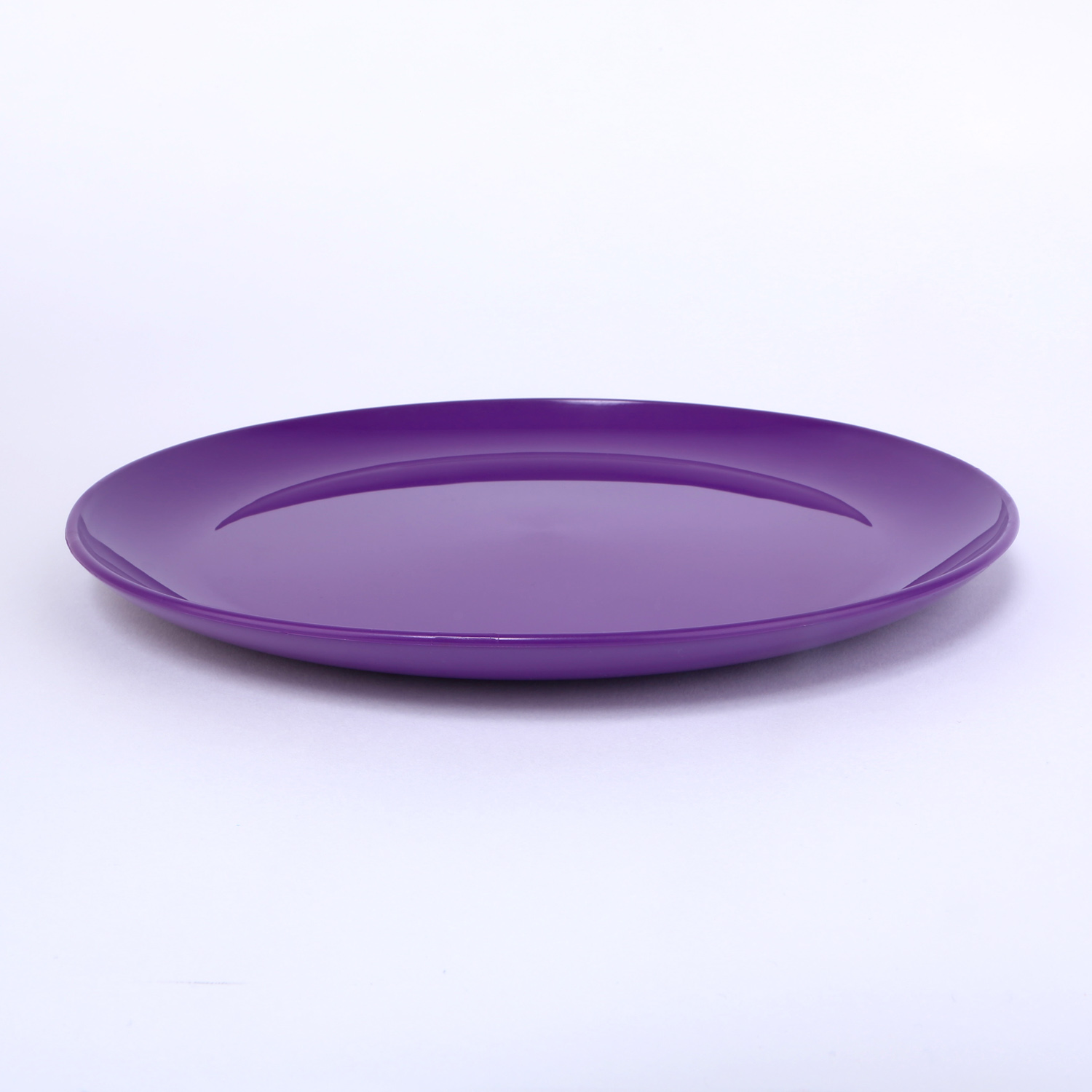 vaLon Zephyr Speiseteller 24 cm aus schadstofffreiemKunststoff in der Farbe lila.