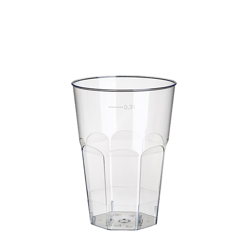 30 Gläser für Latte Macchiato, PS 0,3 l Ø 8 cm · 11 cm glasklar von Starpak