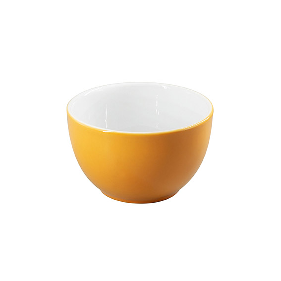 Zuckerschale 0,21 l - Form: Table Selection - Dekor 66275 curry - aus Porzellan. Hersteller: