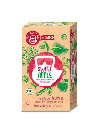 Teekanne Organics Sweet Apple, Inhalt: 20 Beutel - Glasportion.
