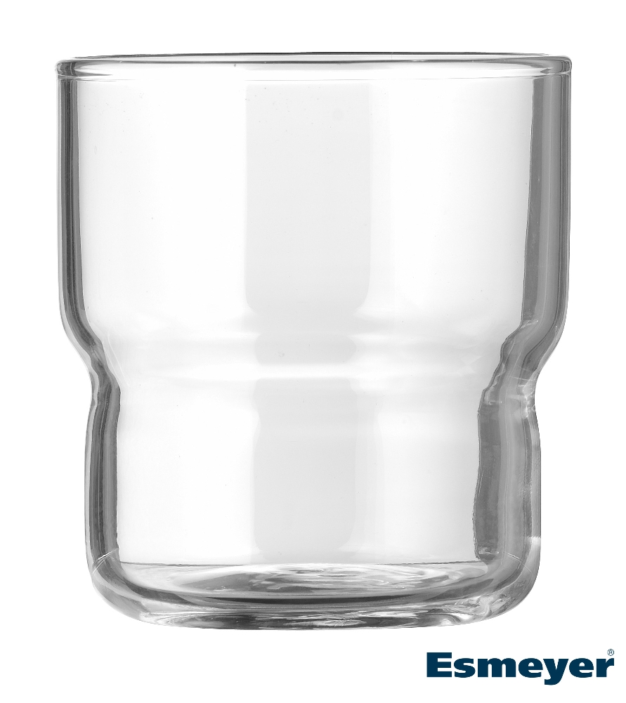Saftglas LOG, Inhalt: 0,27 Liter, Durchmesser: 77 mm, Höhe: 93 mm, stapelbar, gehärtetes Glas, Arcoroc.