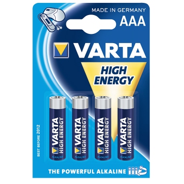 Varta Batterie 04903121414 Micro AAA 1,5V 4 St./Pack.