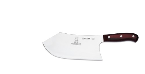 Schlachtermesser / Hackbeil Butcher No 1, 22 cm, Rocking Chefs, Micarta, PremiumCut, Giesser, made in Germany