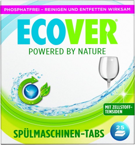ECOVER Geschirreiniger ÖKO-TABS neu Dishwasher tabs 1400 gramm Packung = 70 Tabs