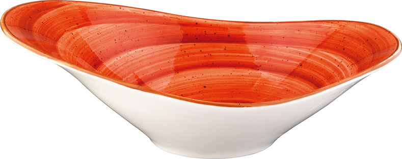Aura Terracotta Stream Schale 10x7,5cm; 4,5cl, Bonna Premium Porcelain