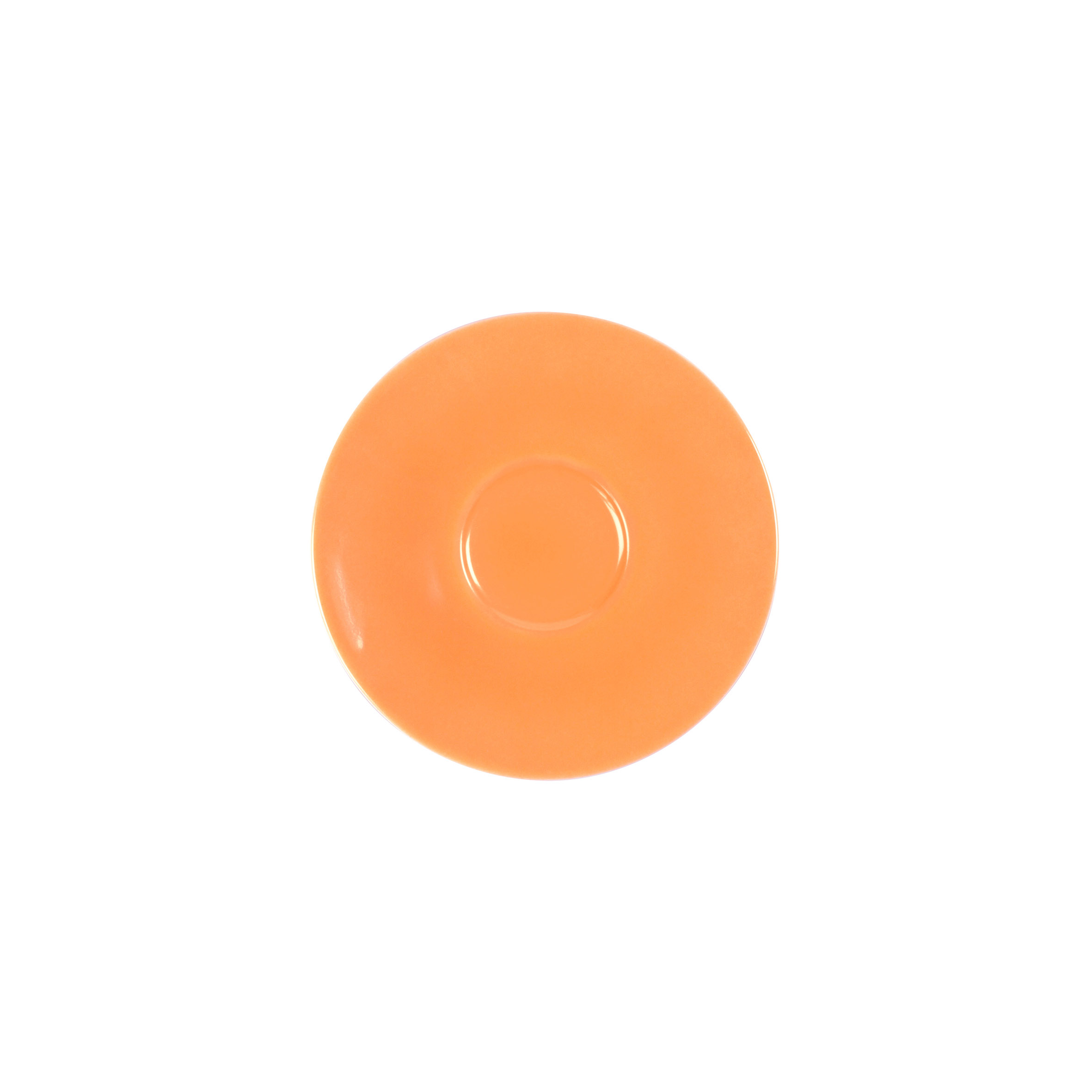 Kombi-Untertasse 16 cm, Farbe: apricot / aprikose,