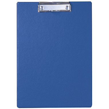 MAUL Klemmbrett 22,9 x 31,9 cm (B x H) DIN A4 Karton, kunststoffummantelt blau