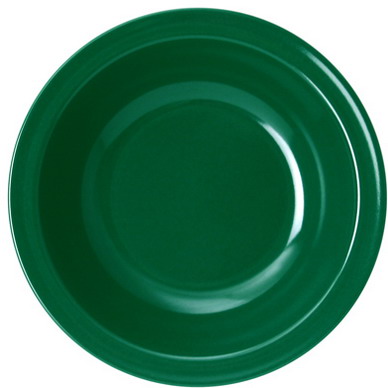 WACA Suppenteller COLORA in grün, aus Melamin. Durchmesser: 20,5 cm. Kapazität: 0,6 l.