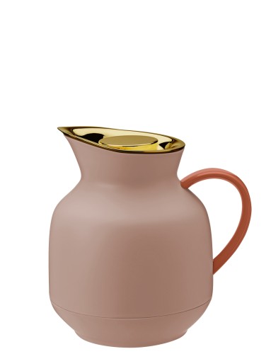 Amphora Isolierkanne, Tee 1 l. soft peach, Maße: 170 x 170 x 212 mm