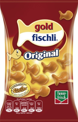 Goldfischli Knabbergebäck Original 100G