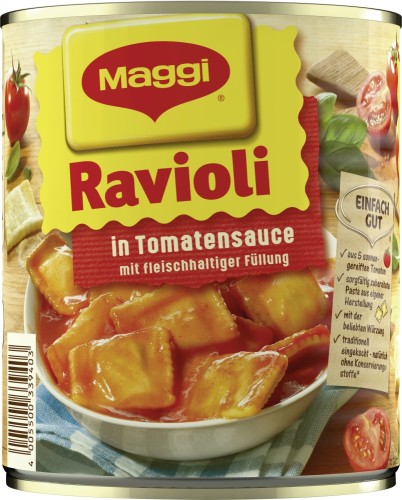 Maggi Ravioli in Tomatensauce Dose 800G