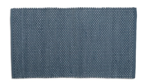 Badematte Miu Baumwolle/Polyester Mischung rauchblau 100,0x60,0x1,0 cm von Kela