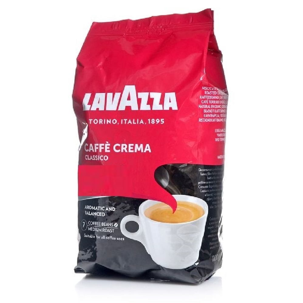 Lavazza Caffe Crema, Kaffee, Bohnen 1.000G
