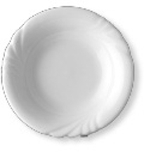 Zuckerschale - Durchmesser 8,0 cm - Form AMBIENTE - uni weiß