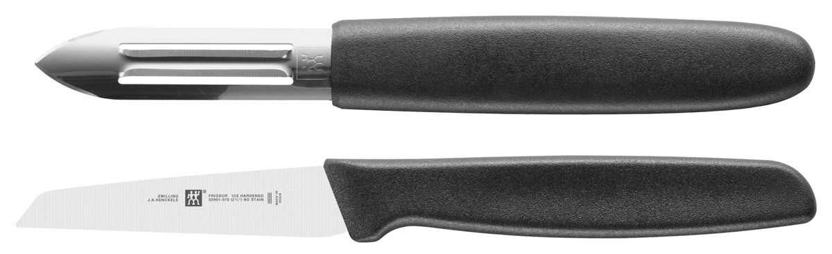Messerset, 2-tlg, Kunststoff, Serie: TWIN Grip. Marke: ZWILLING