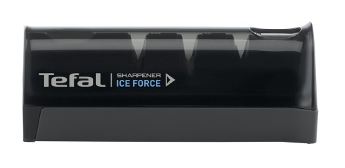 Tefal Ice Force Einziehbarer Messerschärfer, Benutzerfreundlich, 3-Schritte--Schleifprozess, Nachschärfen und Ausbessern,