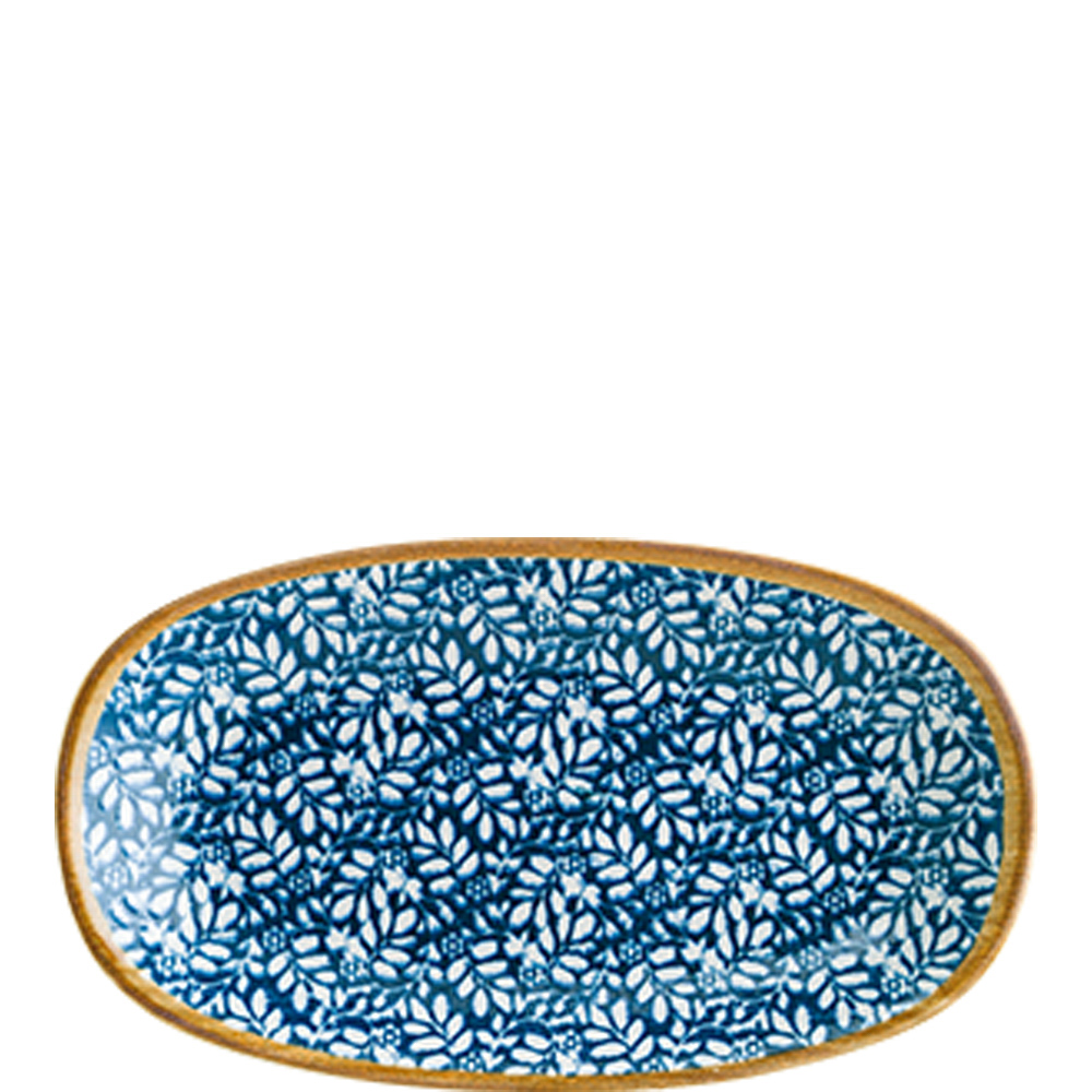 Bonna Lupin Gourmet Platte oval 15x8,5cm, Envisio Digitaldruck, Porzellan