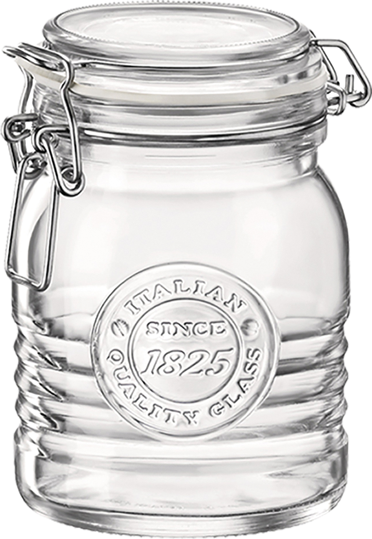 Officina 1825 Einmachglas 50cl * mit Bügelverschluss, Bormioli Rocco