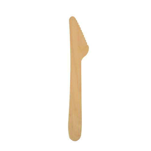 500 Messer, Holz "pure" 16,5 cm von PAPSTAR