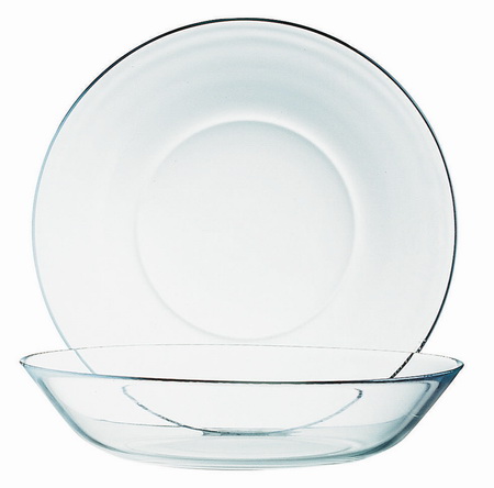 Hartglas Teller/Schüssel COSMOS Durchmesser 14 cm - Höhe 2,5 cm