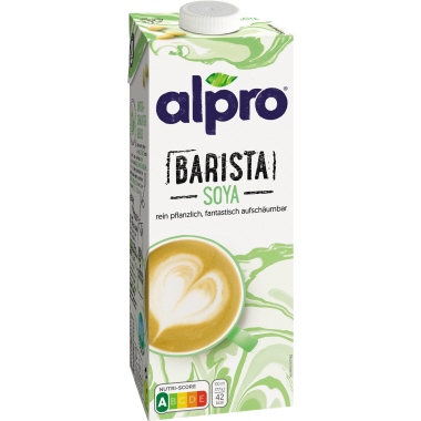 Alpro Pflanzendrink Barista Soja 8 x 1 l/Pack.
