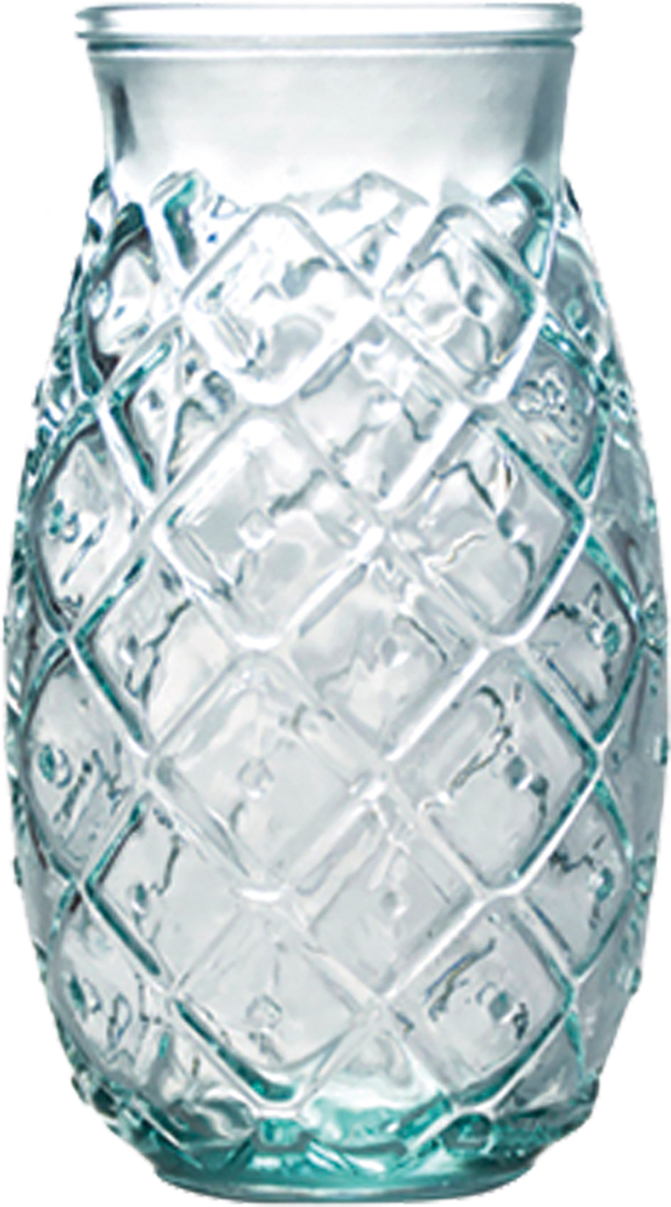 Ananas Tumbler 38,5cl * 100% recyceltes Glas,VR San Miguel